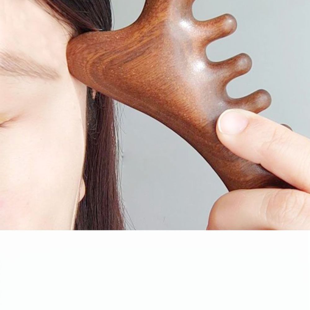 Health Wellness And Spa - Portable Scalp Massage Comb Meridian Tool