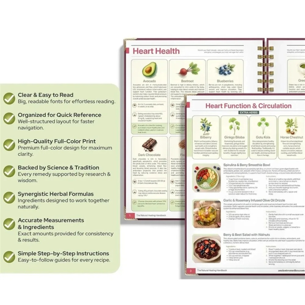 Natural Healing Handbook Spira - Holistic Health & Wellness 评论和价格