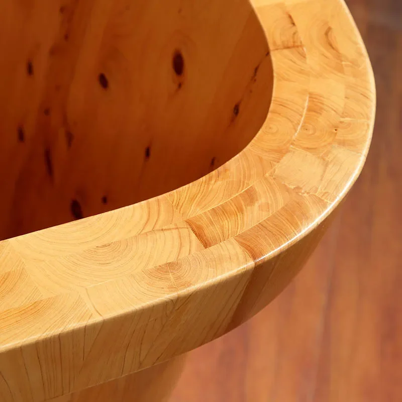 Sichuan Cedar Wood Bathtub for - Health Wellness And Spa 评论和价格