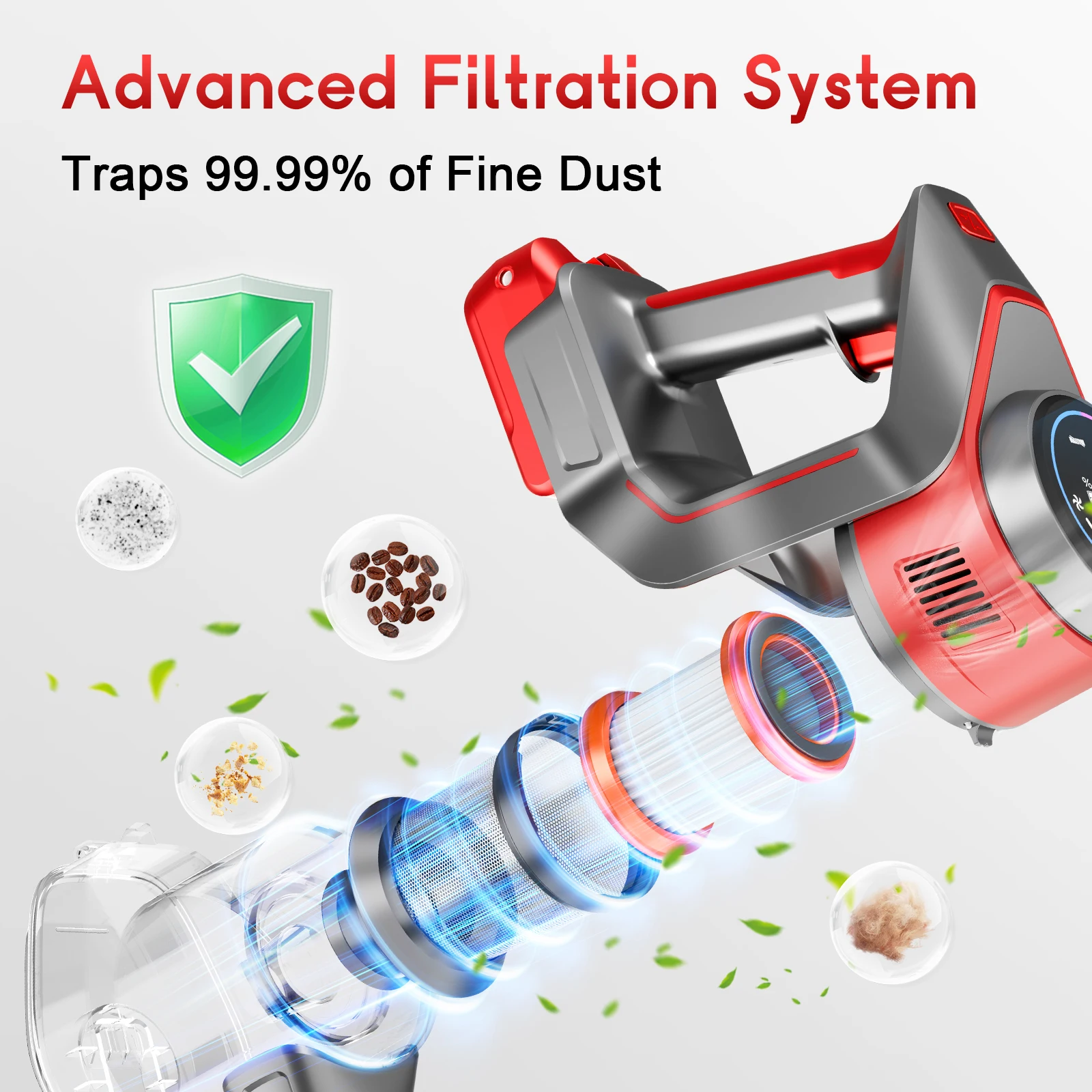 Honki Cordless Vacuum Cleaner  - Air Purifier Hepa 评论和价格