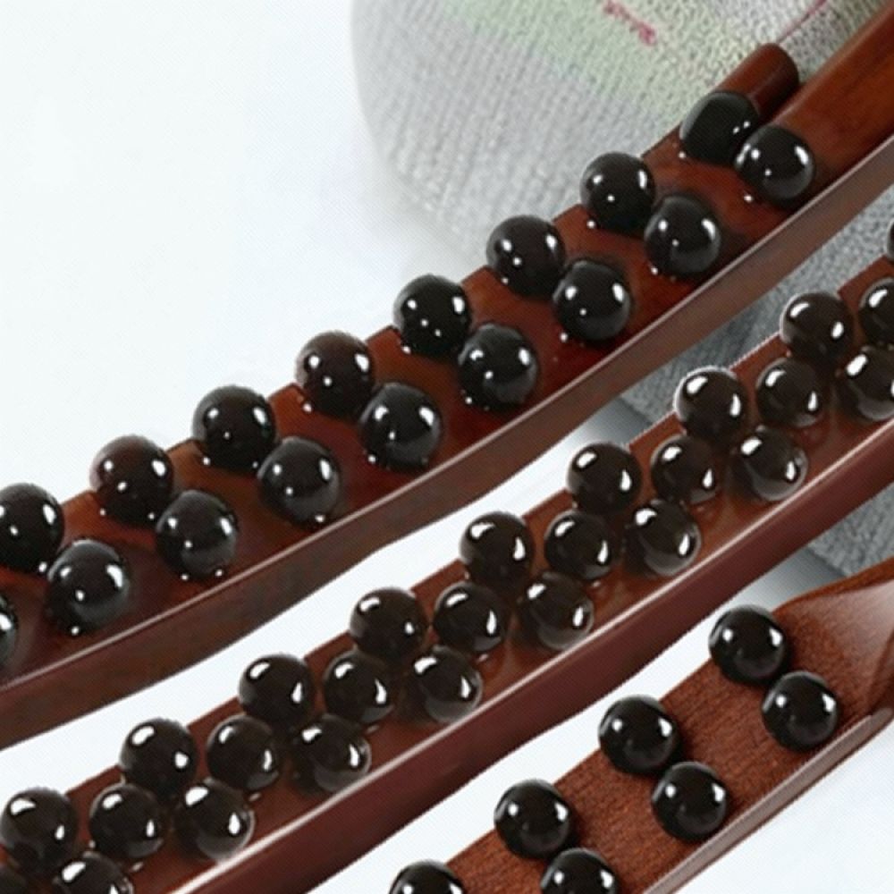 Manual Wooden Massage Roller T - Health Wellness And Spa 评论和价格