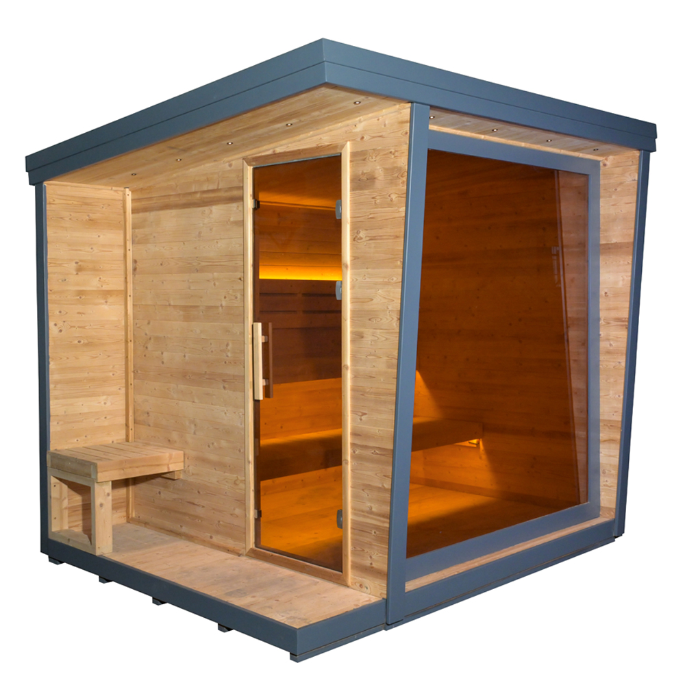 Custom Made Gray Outdoor Moder - Health Wellness And Spa 评论和价格